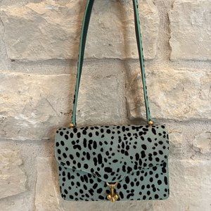 Edie Parker Teal Mini Purse